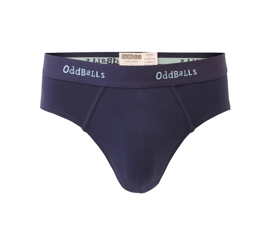 Flash Sale 🎁 OddBalls Navy & Mint - Teen Boys Briefs ✔️ 3 OddBalls Navy & Mint - Teen Boys Briefs