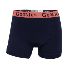 OddBalls Coral & Navy - Kids Boxer Shorts - Goolies