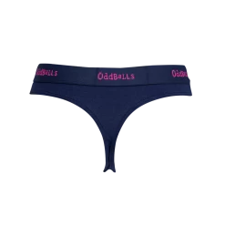 OddBalls Thongs Navy & Magenta - Ladies Thong