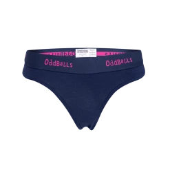OddBalls Thongs Navy & Magenta - Ladies Thong