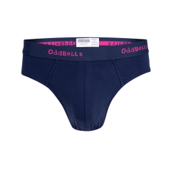 OddBalls Navy & Magenta - Mens Briefs