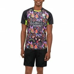 OddBalls Neon Rave - Rugby Top
