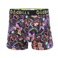 OddBalls Neon Rave - Teen Boys Boxer Shorts