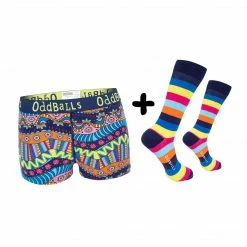 OddBalls Subscriptions Ladies Boxer Shorts & Socks Monthly Subscription [G2] Boxers