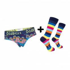 OddBalls Subscriptions Ladies Brief & Socks Monthly Subscription [G2]