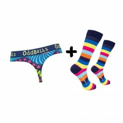 OddBalls Subscriptions Thongs Ladies Thong & Socks Monthly Subscription [G2]