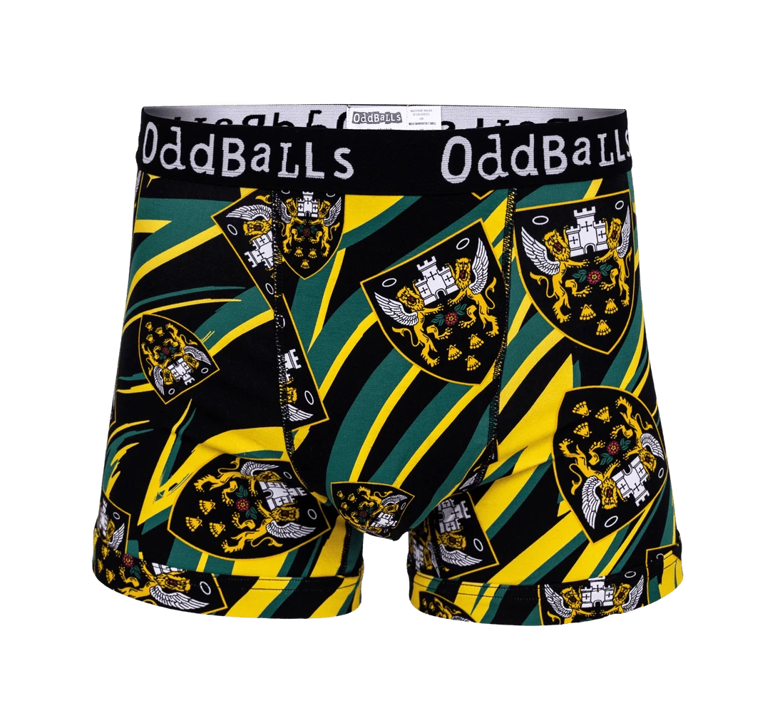 Best deal ✨ OddBalls Northampton Saints - Mens Boxer Shorts 🔔 3 OddBalls Northampton Saints - Mens Boxer Shorts