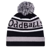 OddBalls Original | Black | Grey | White - Bobble Hat - 1 Accessories