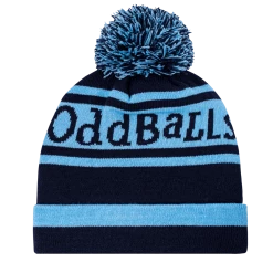 OddBalls Original | Navy | Sky - Bobble Hat - 3 Accessories
