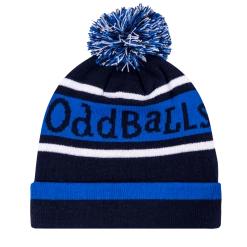 OddBalls Accessories Original | Navy | Royal | White - Bobble Hat - 5
