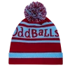 OddBalls Original | Burgundy | Sky - Bobble Hat - 19 Accessories