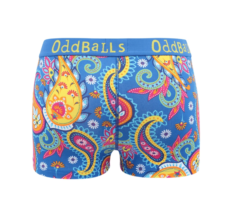 Budget ๐ OddBalls Paisley - Ladies Boxers ๐คฉ 4 OddBalls Paisley - Ladies Boxers