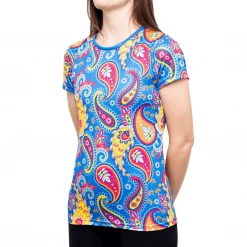OddBalls Paisley - Adventurous - Womens Training T-Shirt Sportswear