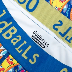 OddBalls Sportswear Paisley - Compression Shorts