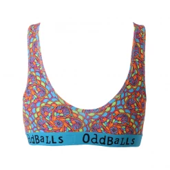 OddBalls Teen Girls Bralettes Peacock - Teen Girls Bralette
