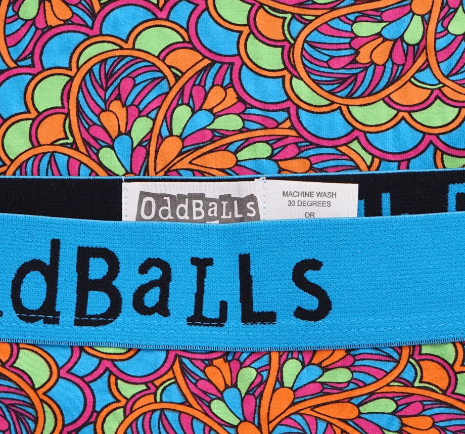 Deals 🥰 OddBalls Peacock - Ladies Briefs 🎉 5 OddBalls Peacock - Ladies Briefs