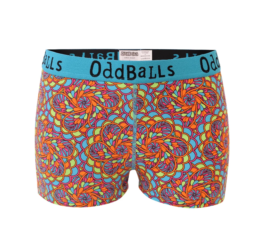 Deals โ OddBalls Peacock - Ladies Boxers ๐ 3 OddBalls Peacock - Ladies Boxers