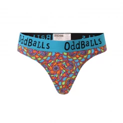 OddBalls Peacock - Teen Girls Thongs