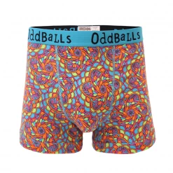 OddBalls Peacock - Mens Boxer Shorts