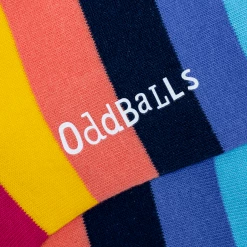 OddBalls Pink Stripes - Socks