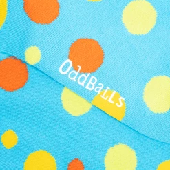 OddBalls Cyan Polka Dot - Socks