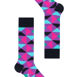 OddBalls Purple Triangles - Socks
