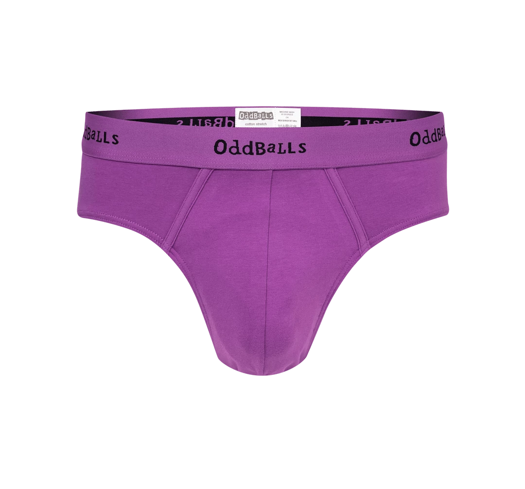 Cheap 🎉 OddBalls Purple & Black - Mens Briefs ⭐ 3 OddBalls Purple & Black - Mens Briefs
