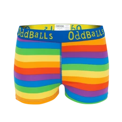 OddBalls Teen Girls Boxer Shorts Rainbow - Teen Girls Boxers
