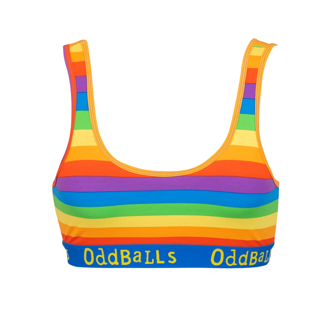 Best reviews of 👍 OddBalls Rainbow - Ladies Bralette 🤩 3 OddBalls Rainbow - Ladies Bralette