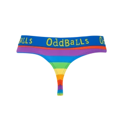 OddBalls Rainbow - Ladies Thong Thongs