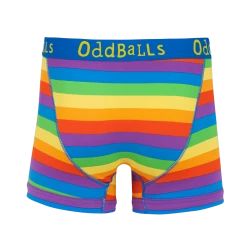 OddBalls Rainbow - Teen Boys Boxer Shorts