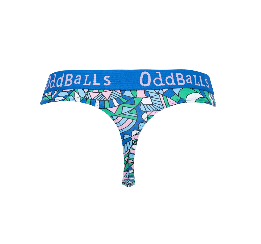 Outlet โจ OddBalls ๐ฉด Thongs Rainforest - Ladies Thong ๐ฅ 3 OddBalls Thongs Rainforest - Ladies Thong