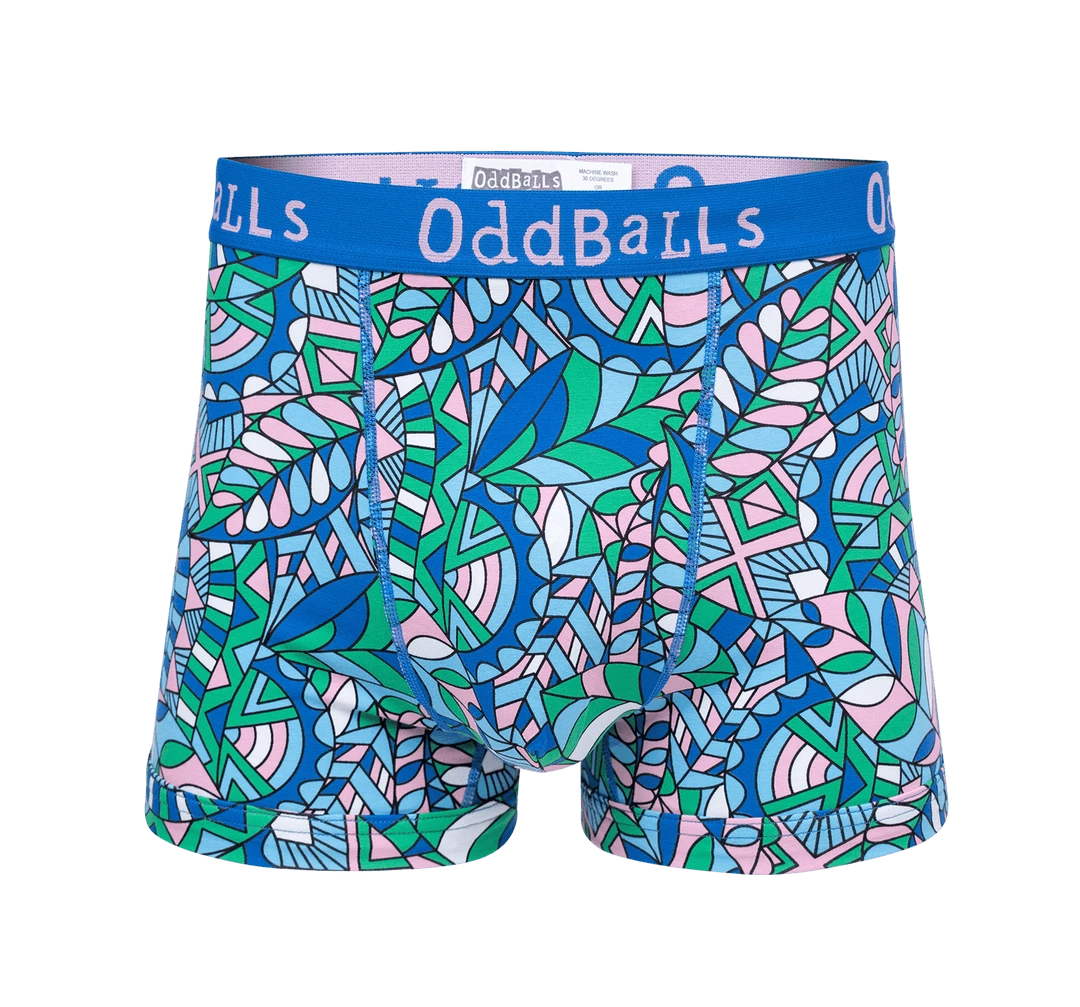 Best reviews of ⭐ OddBalls Rainforest - Mens Boxer Shorts ⌛ 2 OddBalls Rainforest - Mens Boxer Shorts