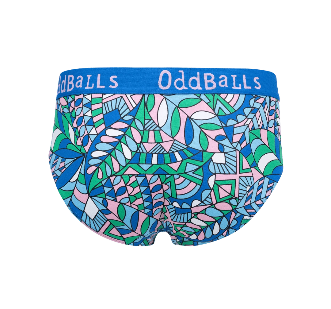 Coupon 🛒 OddBalls Rainforest - Mens Briefs 🤩 4 OddBalls Rainforest - Mens Briefs
