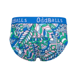 OddBalls Rainforest - Teen Boys Briefs