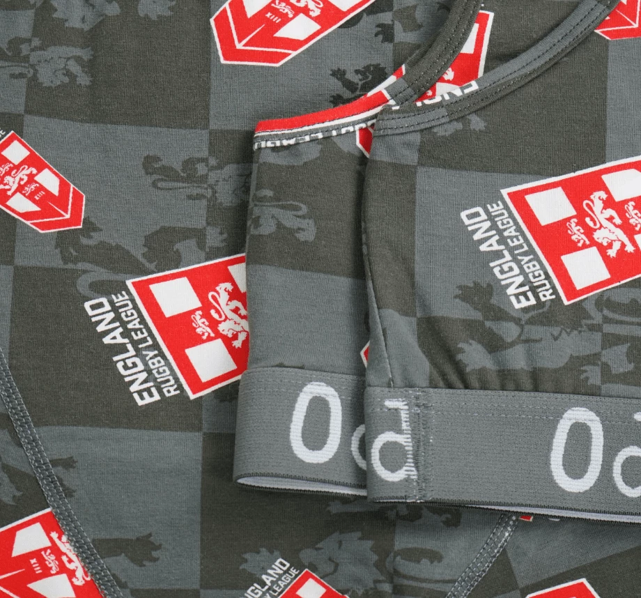 Best deal ❤️ OddBalls England Rugby League Grey - Ladies Bralette Bralettes ⭐ 5 OddBalls England Rugby League Grey - Ladies Bralette Bralettes