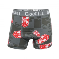 OddBalls England Rugby League Grey - Kids Boxer Shorts - Goolies