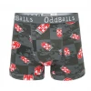 OddBalls England Rugby League Grey - Mens Boxer Shorts