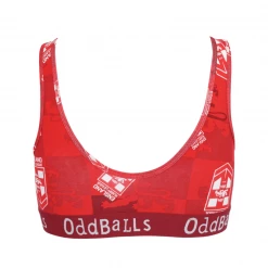 OddBalls England Rugby League Red - Teen Girls Bralette