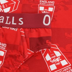 OddBalls England Rugby League Red - Mens Briefs