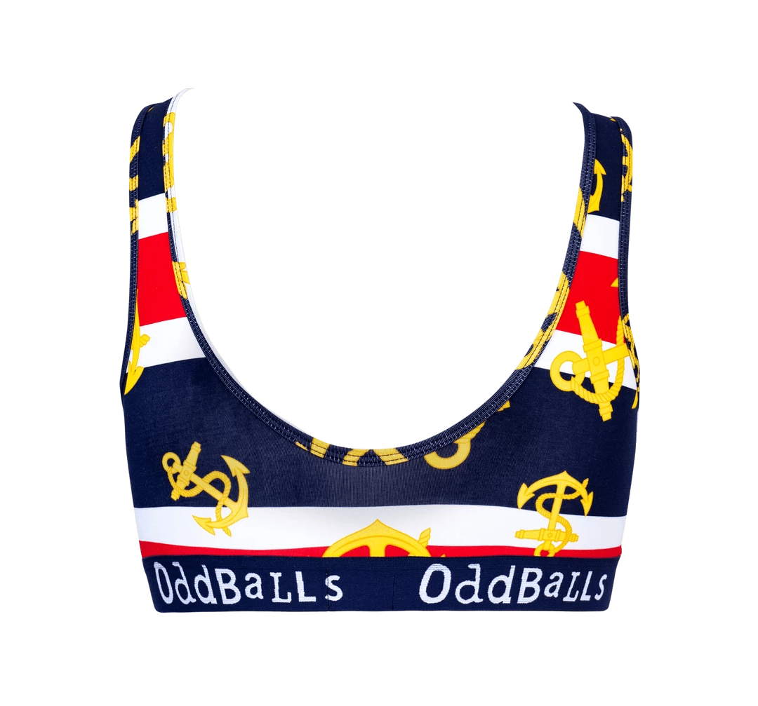 Flash Sale 🎉 OddBalls Royal Navy - Ladies Bralette Bralettes ✔️ 4 OddBalls Royal Navy - Ladies Bralette Bralettes