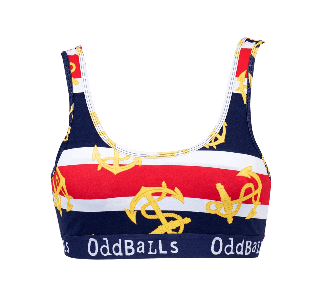 Flash Sale 🎉 OddBalls Royal Navy - Ladies Bralette Bralettes ✔️ 3 OddBalls Royal Navy - Ladies Bralette Bralettes