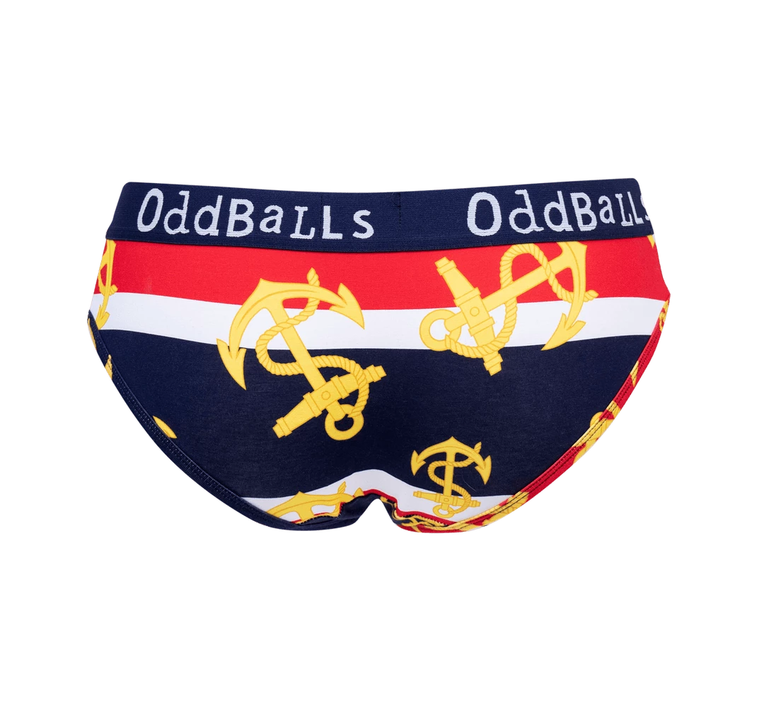 Best deal ✨ OddBalls Royal Navy - Teen 👧 Girls Briefs 👏 4 OddBalls Royal Navy - Teen Girls Briefs