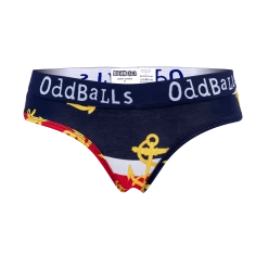 OddBalls Royal Navy - Ladies Briefs