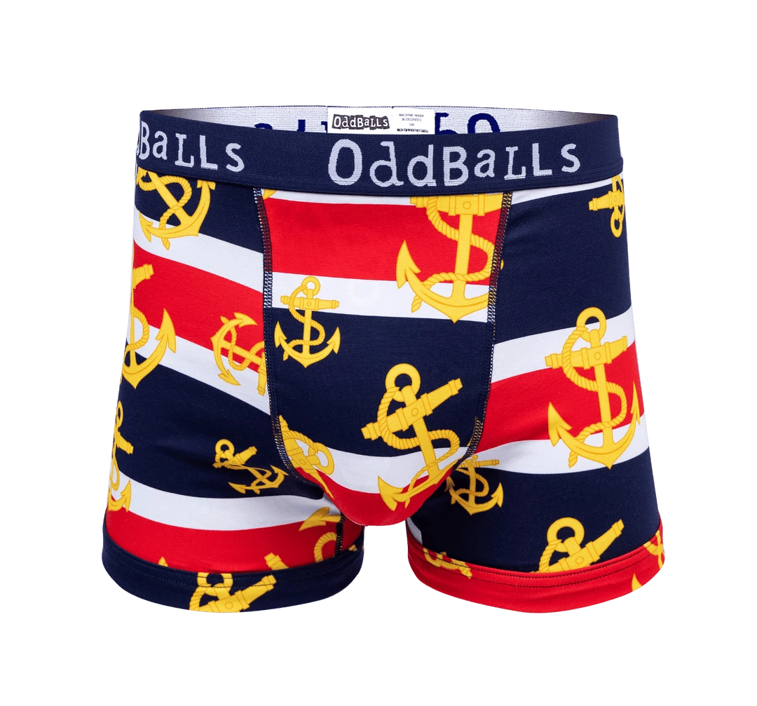 Cheap 🤩 OddBalls Royal Navy - Teen Boys Boxer Shorts ✔️ 3 OddBalls Royal Navy - Teen Boys Boxer Shorts
