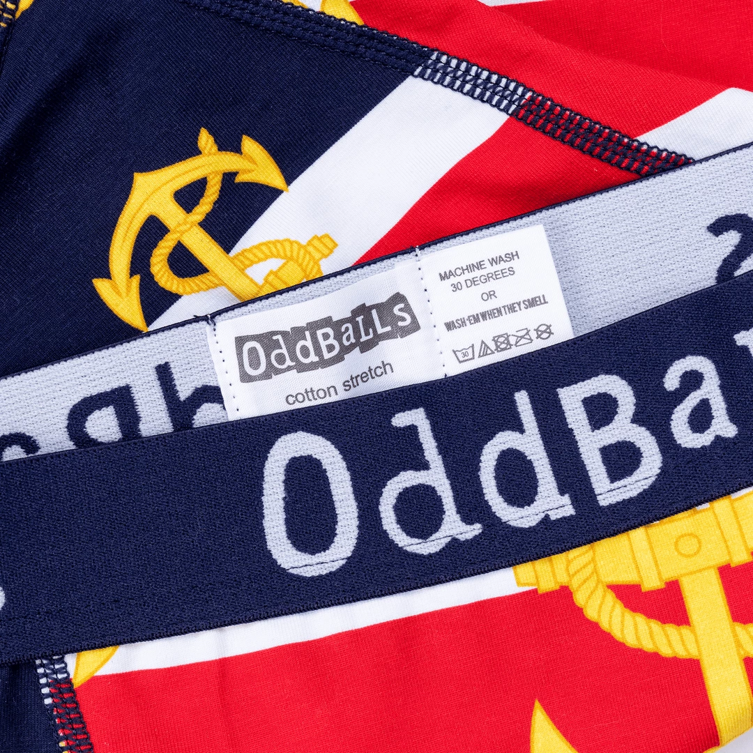 Cheap 🤩 OddBalls Royal Navy - Teen Boys Boxer Shorts ✔️ 5 OddBalls Royal Navy - Teen Boys Boxer Shorts