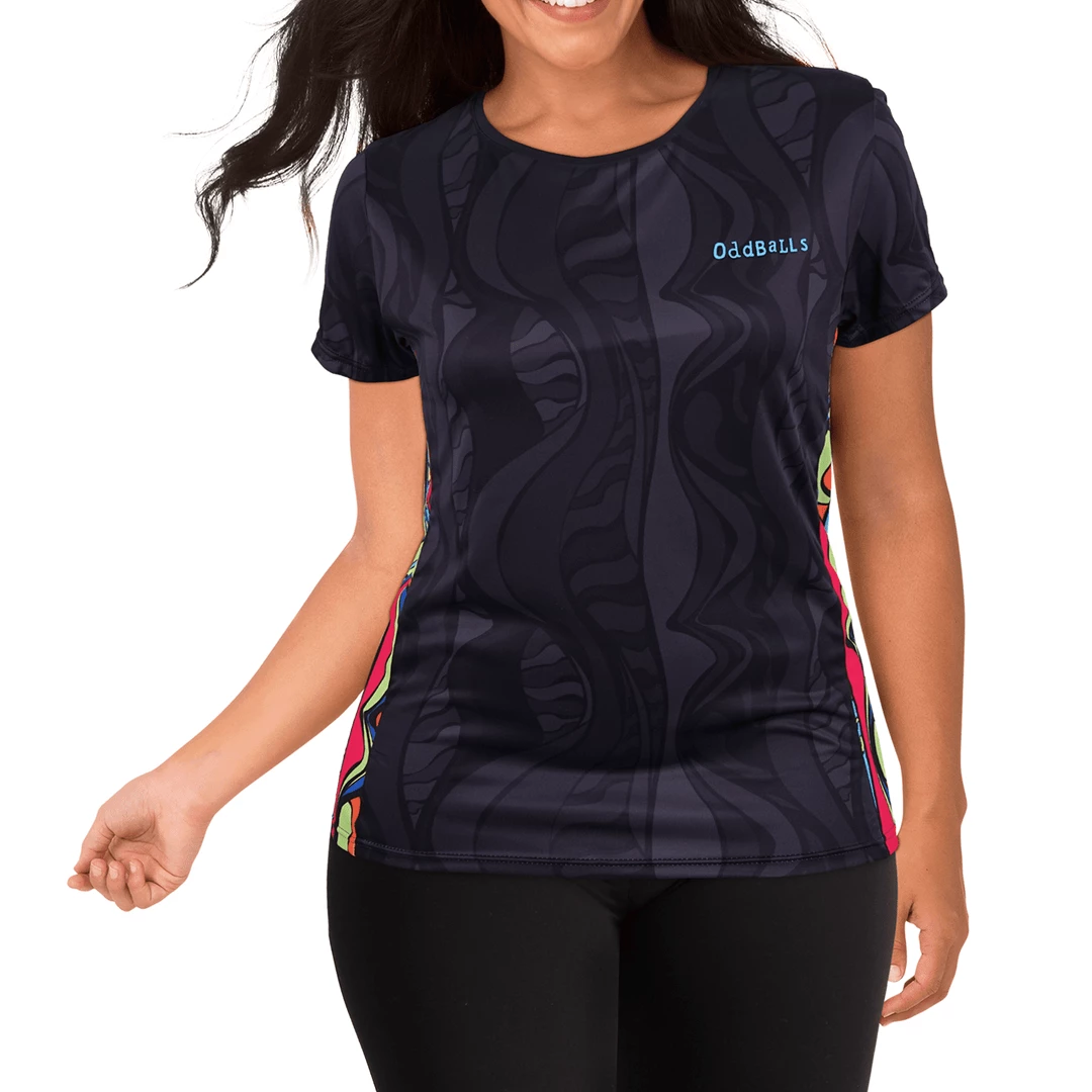 Best deal ๐ OddBalls Safari - Tech Fit - ๐ฉ Womens Training T-Shirt Sportswear โ๏ธ 4 OddBalls Safari - Tech Fit - Womens Training T-Shirt Sportswear