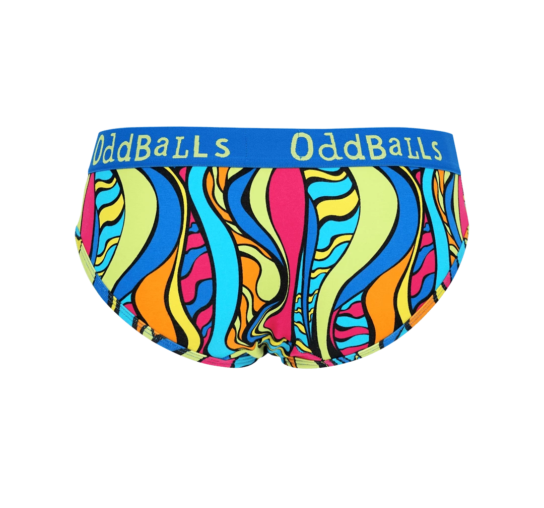 New 🎉 OddBalls Safari - Teen 👧 Girls Briefs ⭐ 4 OddBalls Safari - Teen Girls Briefs
