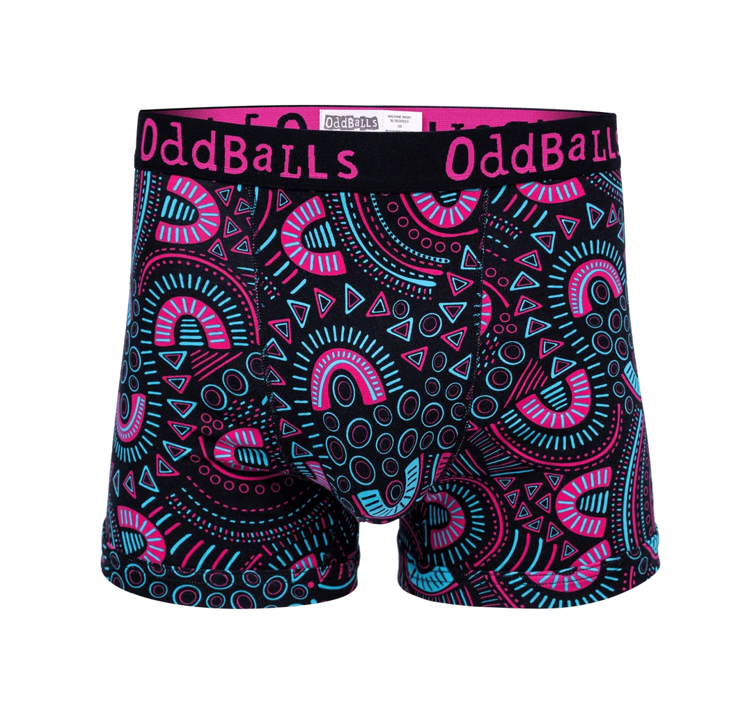 Brand new ⌛ OddBalls Scribbles - Teen Boys Boxer Shorts ⭐ 3 OddBalls Scribbles - Teen Boys Boxer Shorts