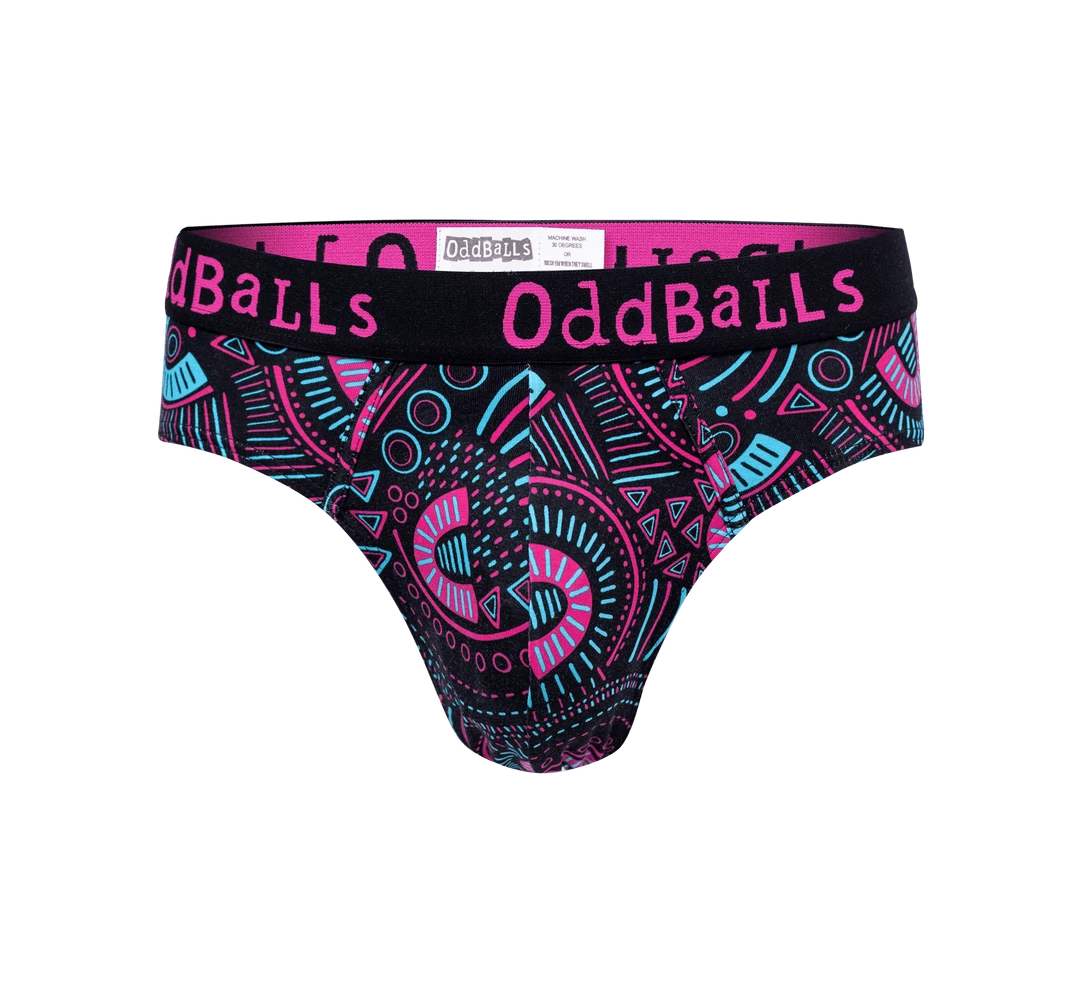 Cheapest ❤️ OddBalls Scribbles - Teen Boys Briefs 😉 3 OddBalls Scribbles - Teen Boys Briefs
